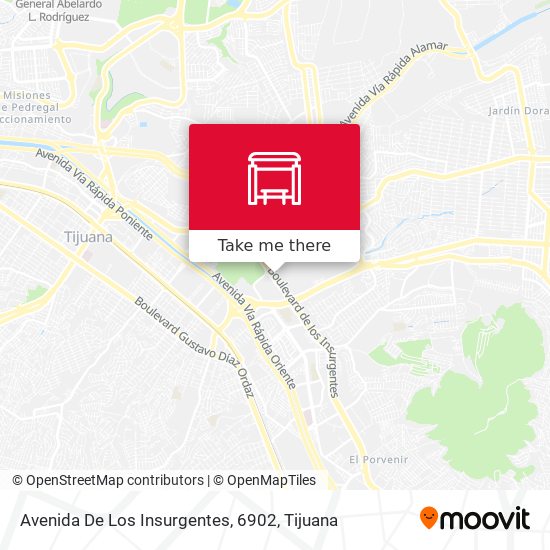 Avenida De Los Insurgentes, 6902 map