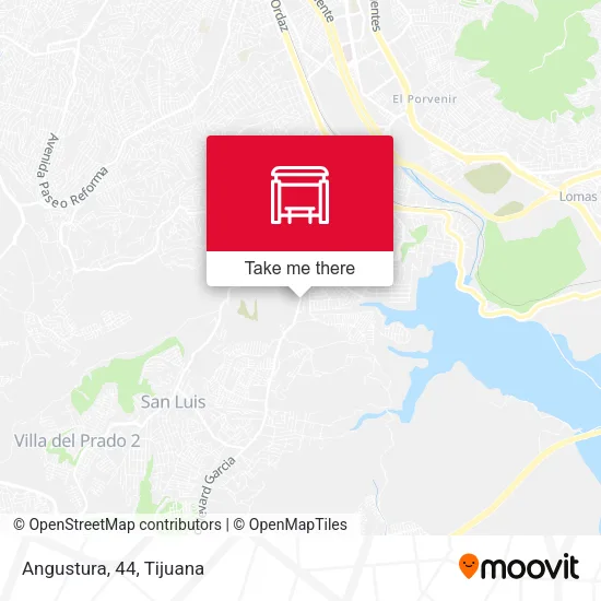 Angustura, 44 map