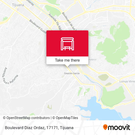 Mapa de Boulevard Diaz Ordaz, 17171