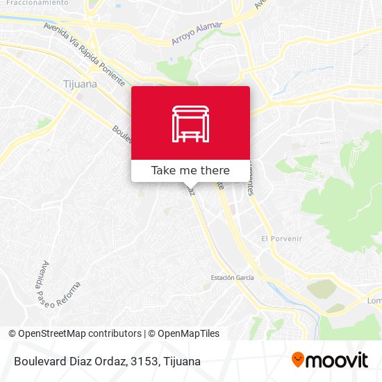 Boulevard Diaz Ordaz, 3153 map