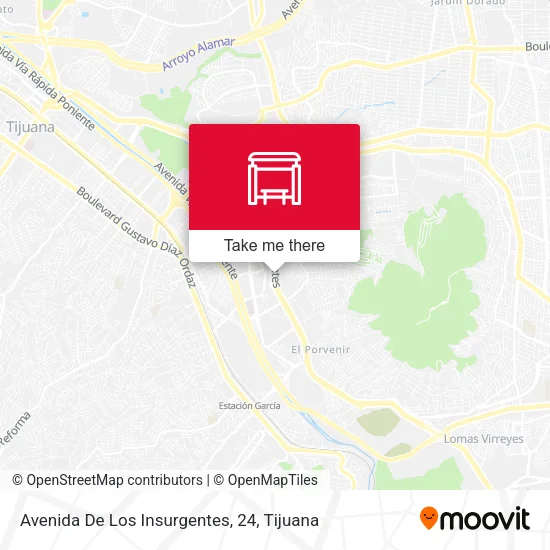 Avenida De Los Insurgentes, 24 map