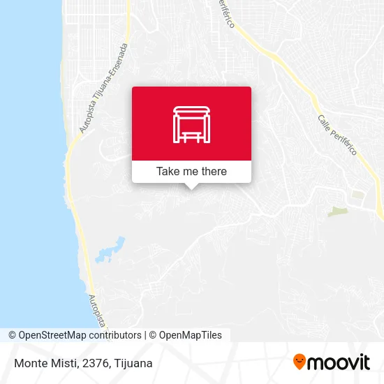 Monte Misti, 2376 map