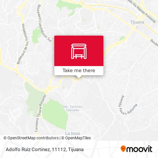 Adolfo Ruiz Cortinez, 11112 map