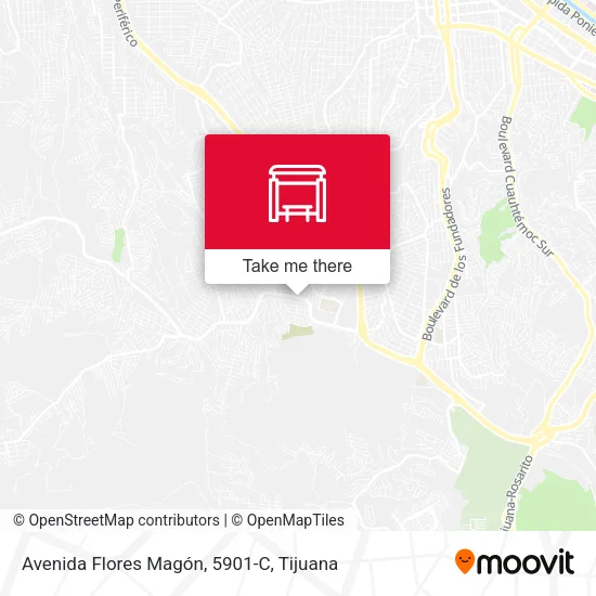 Mapa de Avenida Flores Magón, 5901-C