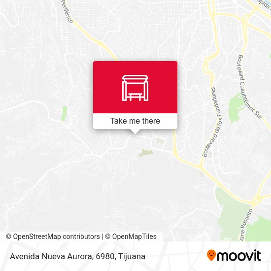 Mapa de Avenida Nueva Aurora, 6980