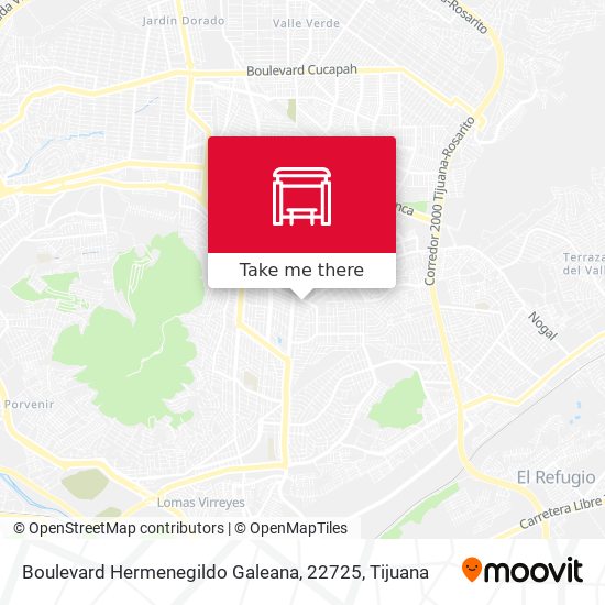 Boulevard Hermenegildo Galeana, 22725 map