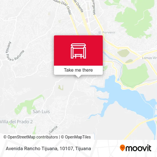 Avenida Rancho Tijuana, 10107 map