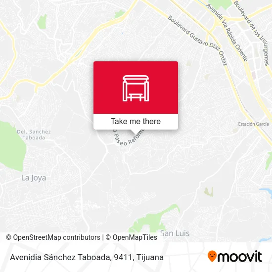 Mapa de Avenidia Sánchez Taboada, 9411