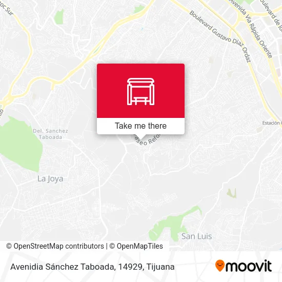 Avenidia Sánchez Taboada, 14929 map