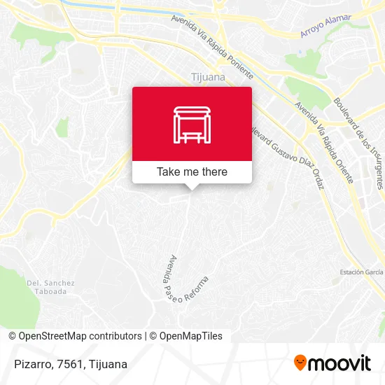 Pizarro, 7561 map