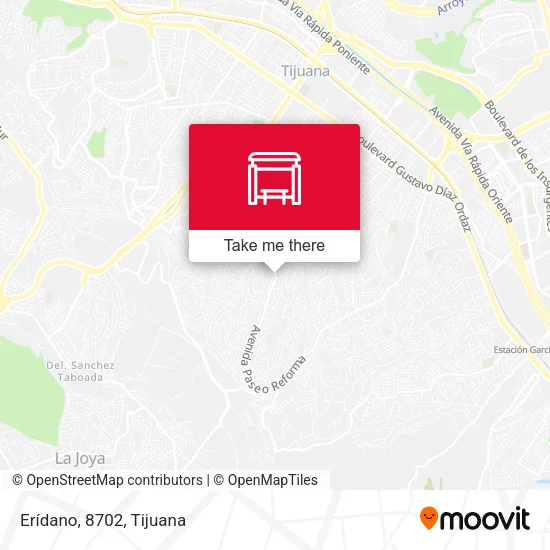 Erídano, 8702 map