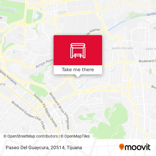Paseo Del Guaycura, 20514 map