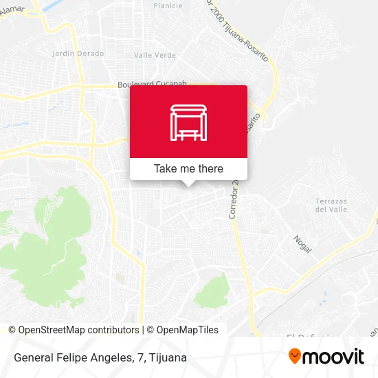 General Felipe Angeles, 7 map