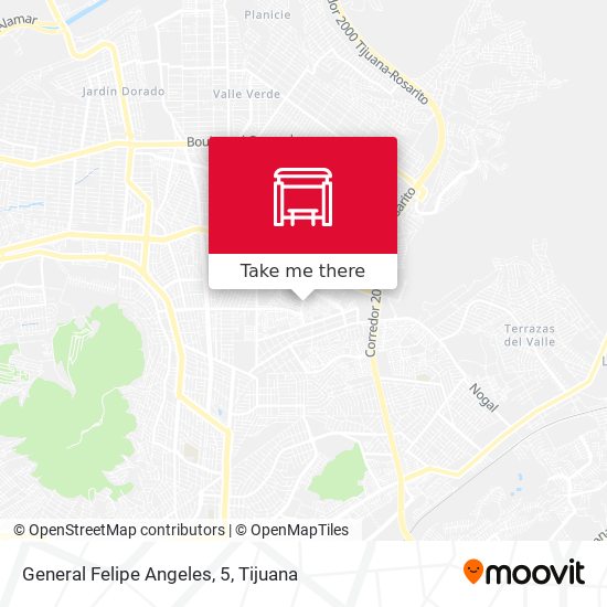 General Felipe Angeles, 5 map