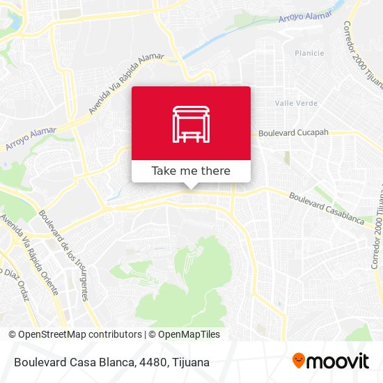 Boulevard Casa Blanca, 4480 map