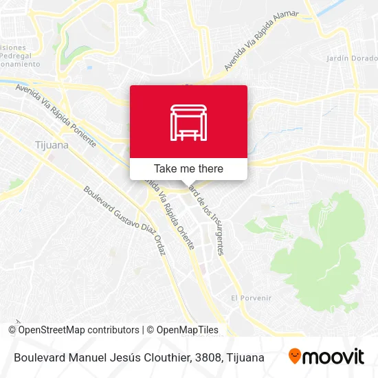 Boulevard Manuel Jesús Clouthier, 3808 map