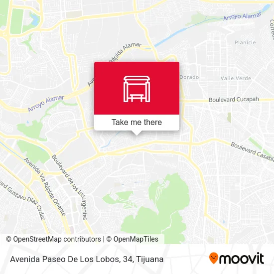 Avenida Paseo De Los Lobos, 34 map