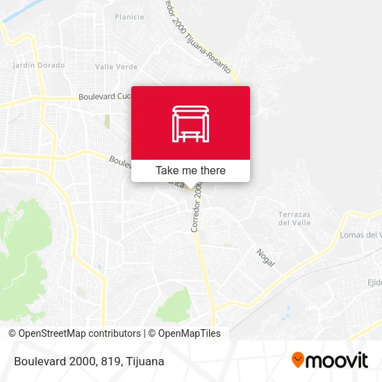 Mapa de Boulevard 2000, 819