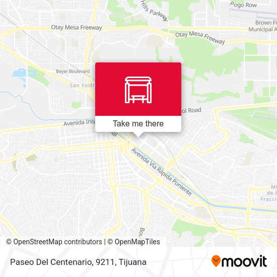 Mapa de Paseo Del Centenario, 9211