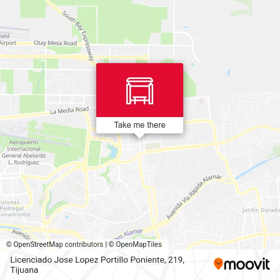 Mapa de Licenciado Jose Lopez Portillo Poniente, 219