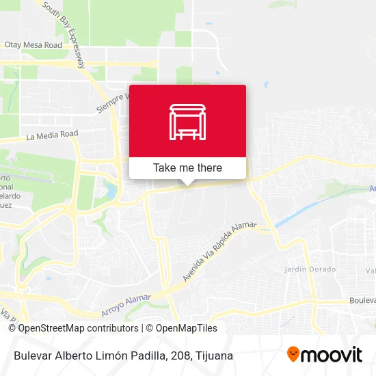 Mapa de Bulevar Alberto Limón Padilla, 208