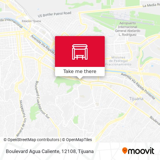 Boulevard Agua Caliente, 12108 map