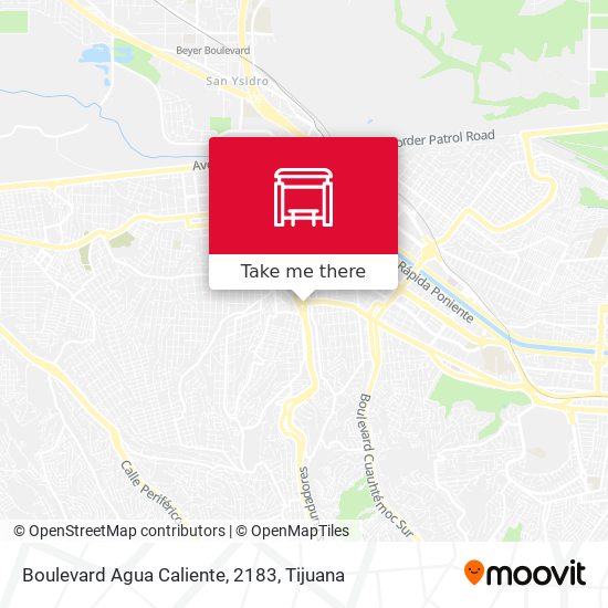 Boulevard Agua Caliente, 2183 map