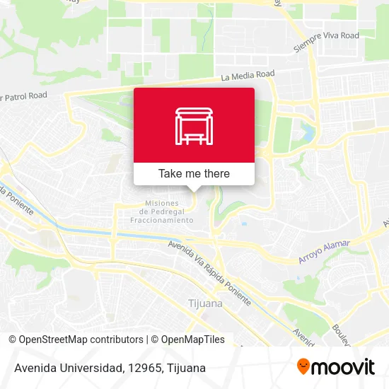 Avenida Universidad, 12965 map