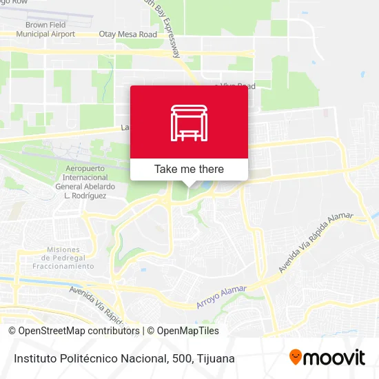 Mapa de Instituto Politécnico Nacional, 500