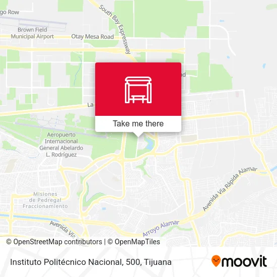 Instituto Politécnico Nacional, 500 map
