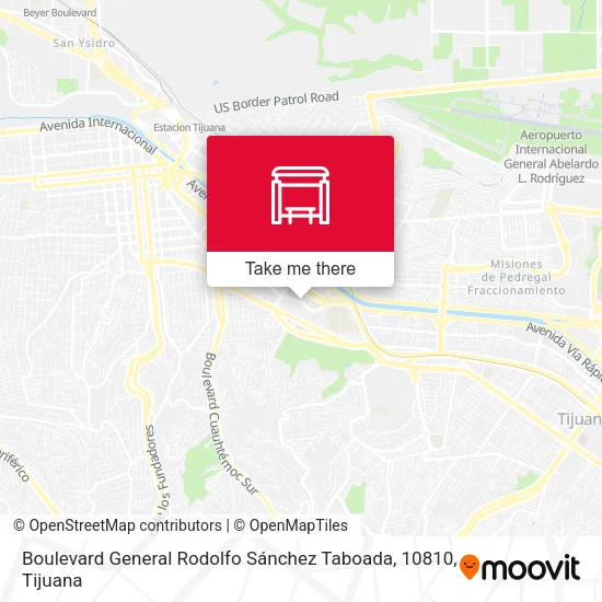 Mapa de Boulevard General Rodolfo Sánchez Taboada, 10810