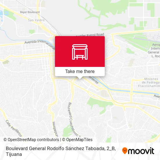 Mapa de Boulevard General Rodolfo Sánchez Taboada, 2_B