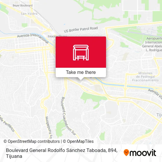 Mapa de Boulevard General Rodolfo Sánchez Taboada, 894