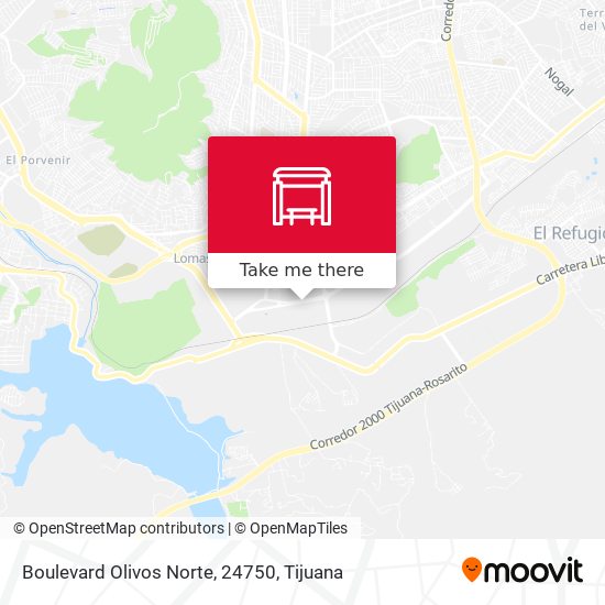Boulevard Olivos Norte, 24750 map