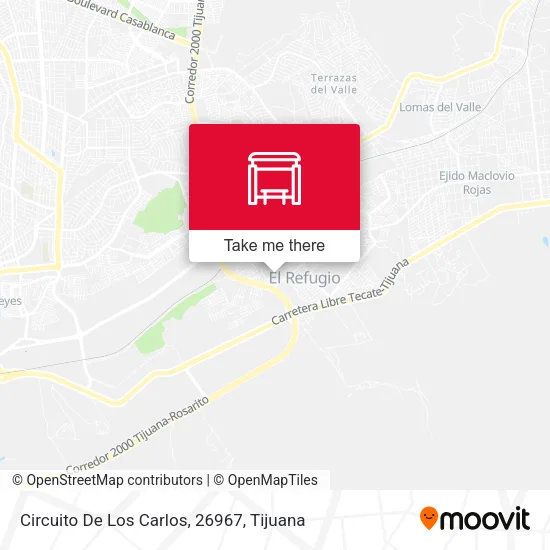Mapa de Circuito De Los Carlos, 26967