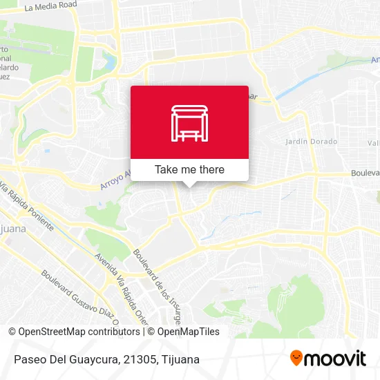 Paseo Del Guaycura, 21305 map