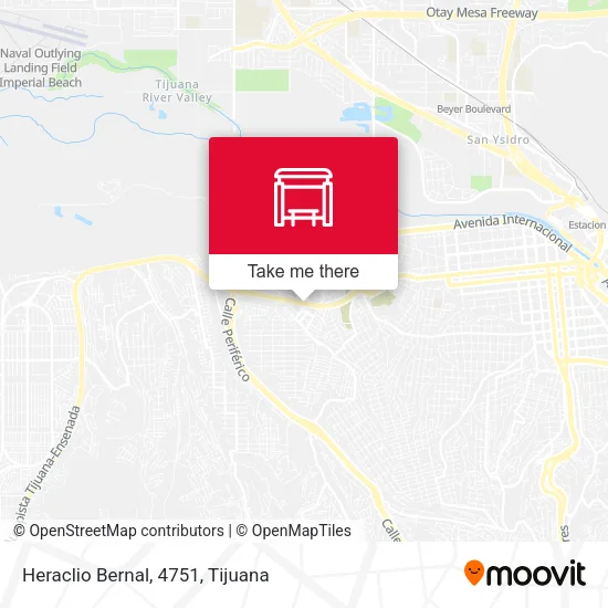 Heraclio Bernal, 4751 map