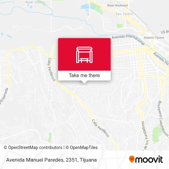 Mapa de Avenida Manuel Paredes, 2351