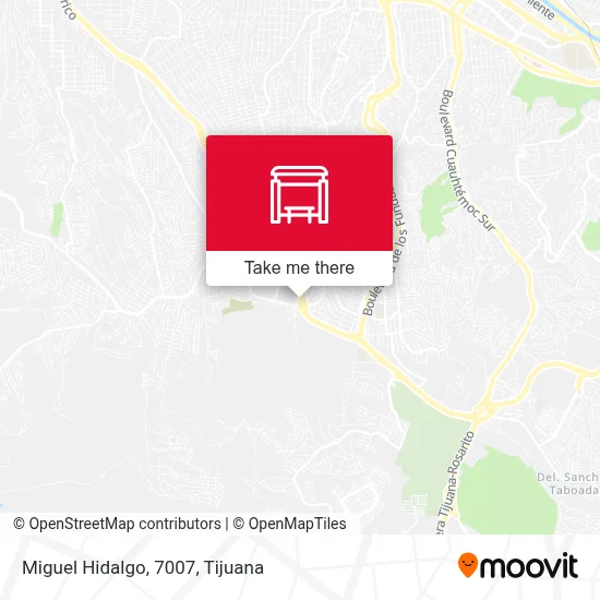 Miguel Hidalgo, 7007 map