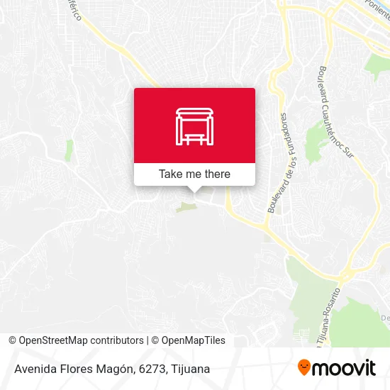 Avenida Flores Magón, 6273 map