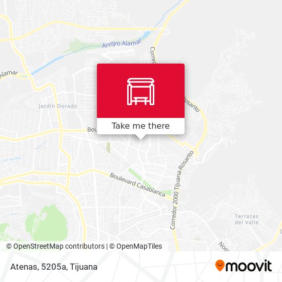 Atenas, 5205a map