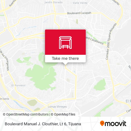 Boulevard Manuel J. Clouthier, Lt 6 map