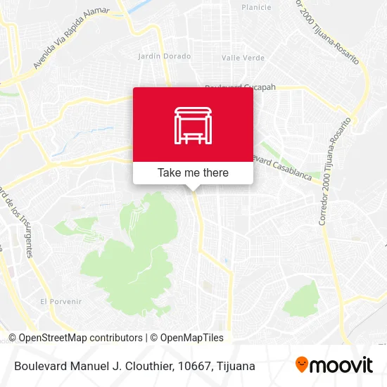 Boulevard Manuel J. Clouthier, 10667 map