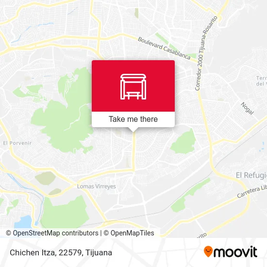 Chichen Itza, 22579 map