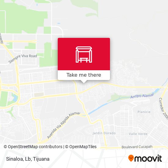 Sinaloa, Lb map