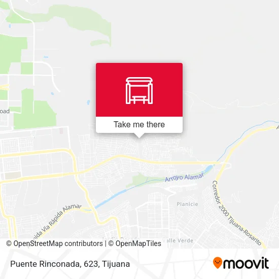 Mapa de Puente Rinconada, 623