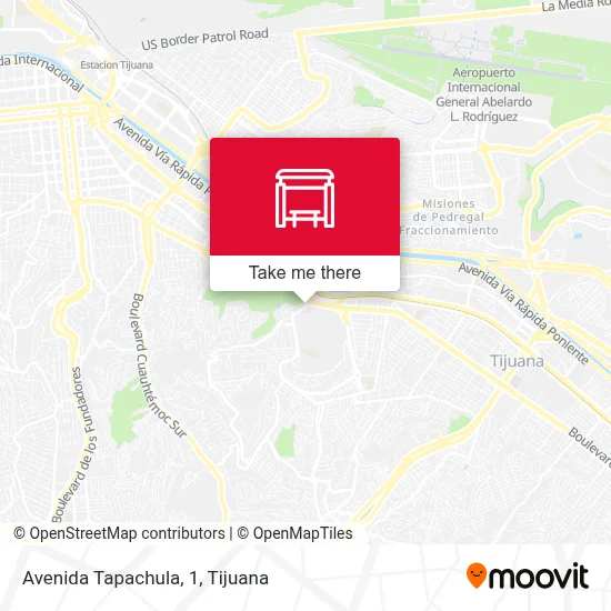 Avenida Tapachula, 1 map
