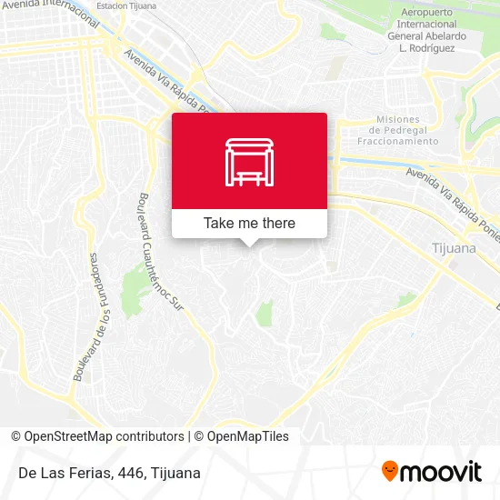 De Las Ferias, 446 map
