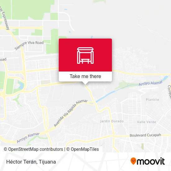 Mapa de Héctor Terán