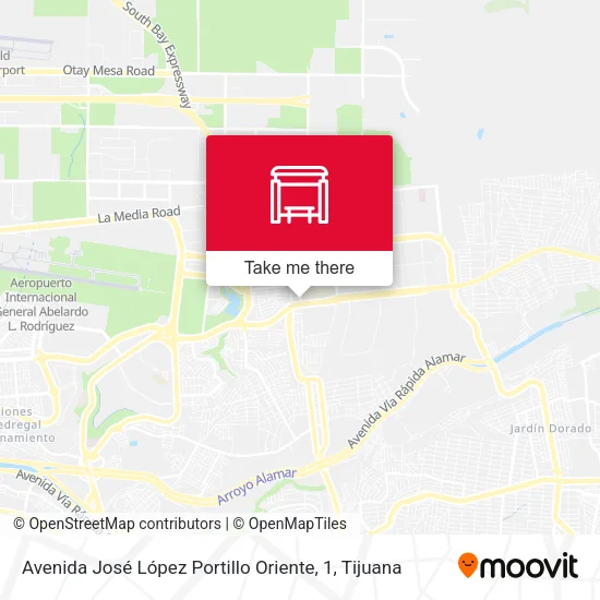 Mapa de Avenida José López Portillo Oriente, 1